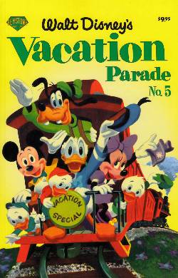 Walt Disneys Vacation Parade #5 [Comic] LARGE