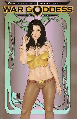 War Goddess #9 Art Nouveau Incentive Cover [Comic] MAIN