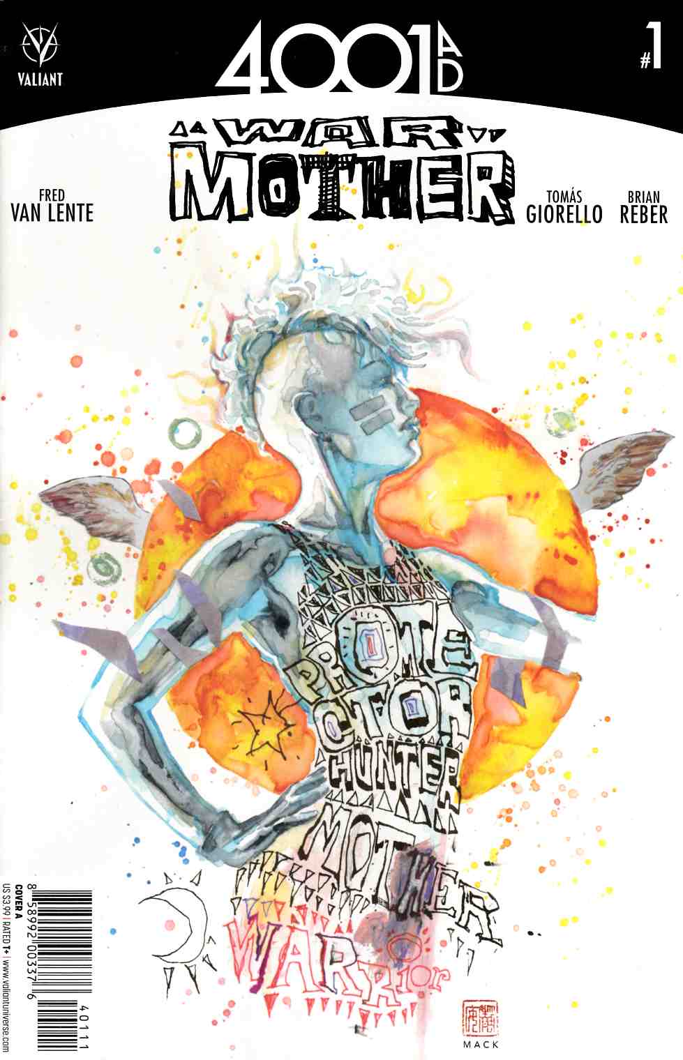 4001 AD War Mother #1 Cover A [Valiant Comic] THUMBNAIL
