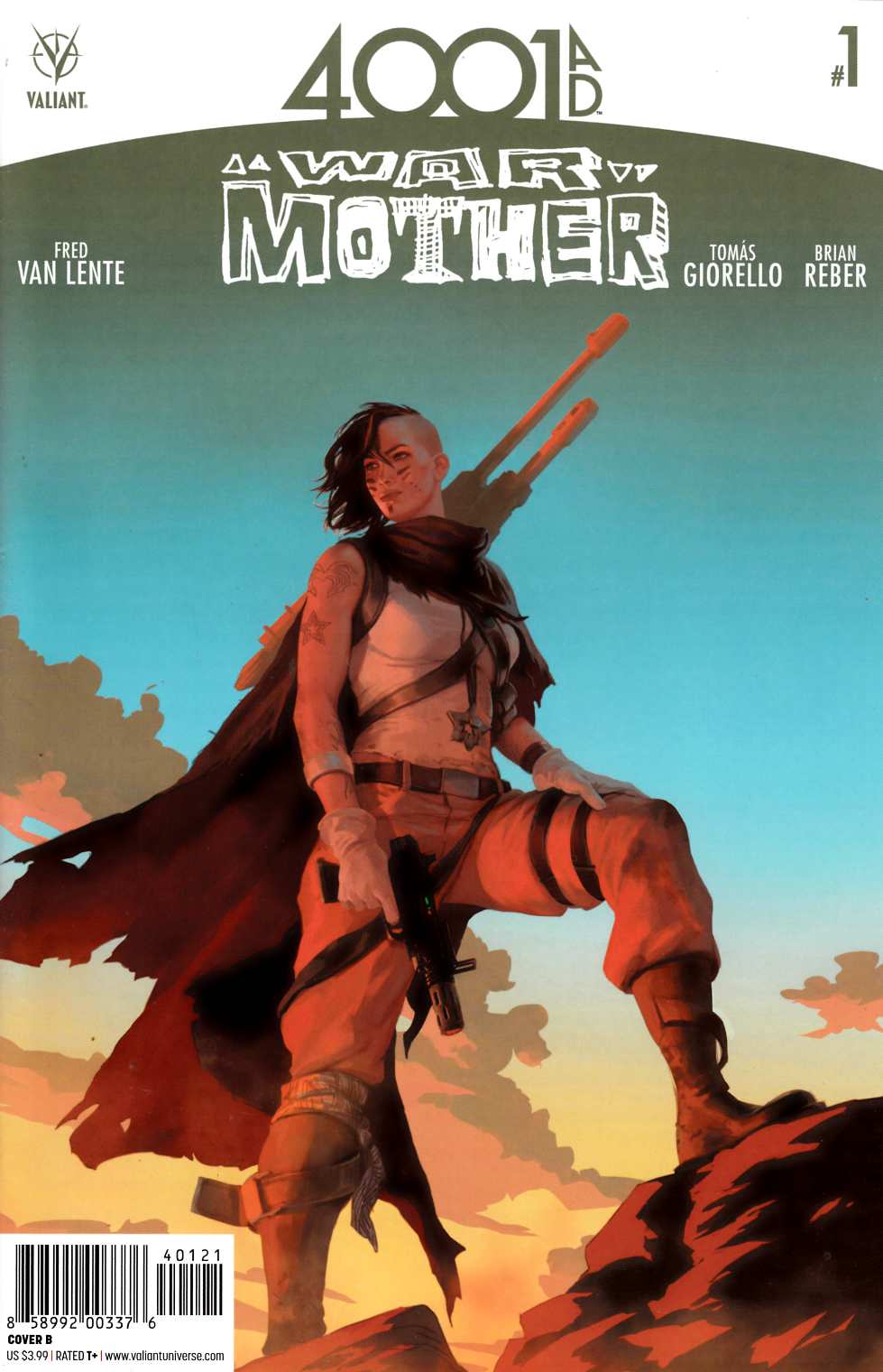 4001 AD War Mother #1 Cover B [Valiant Comic] THUMBNAIL