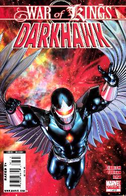 War of Kings Darkhawk #1 Very Fine/Near Mint (9.0) [Marvel Comic] LARGE