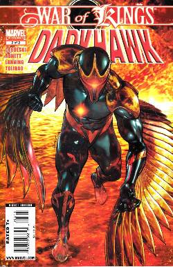War of Kings Darkhawk #2 Very Fine/Near Mint (9.0) [Marvel Comic] LARGE