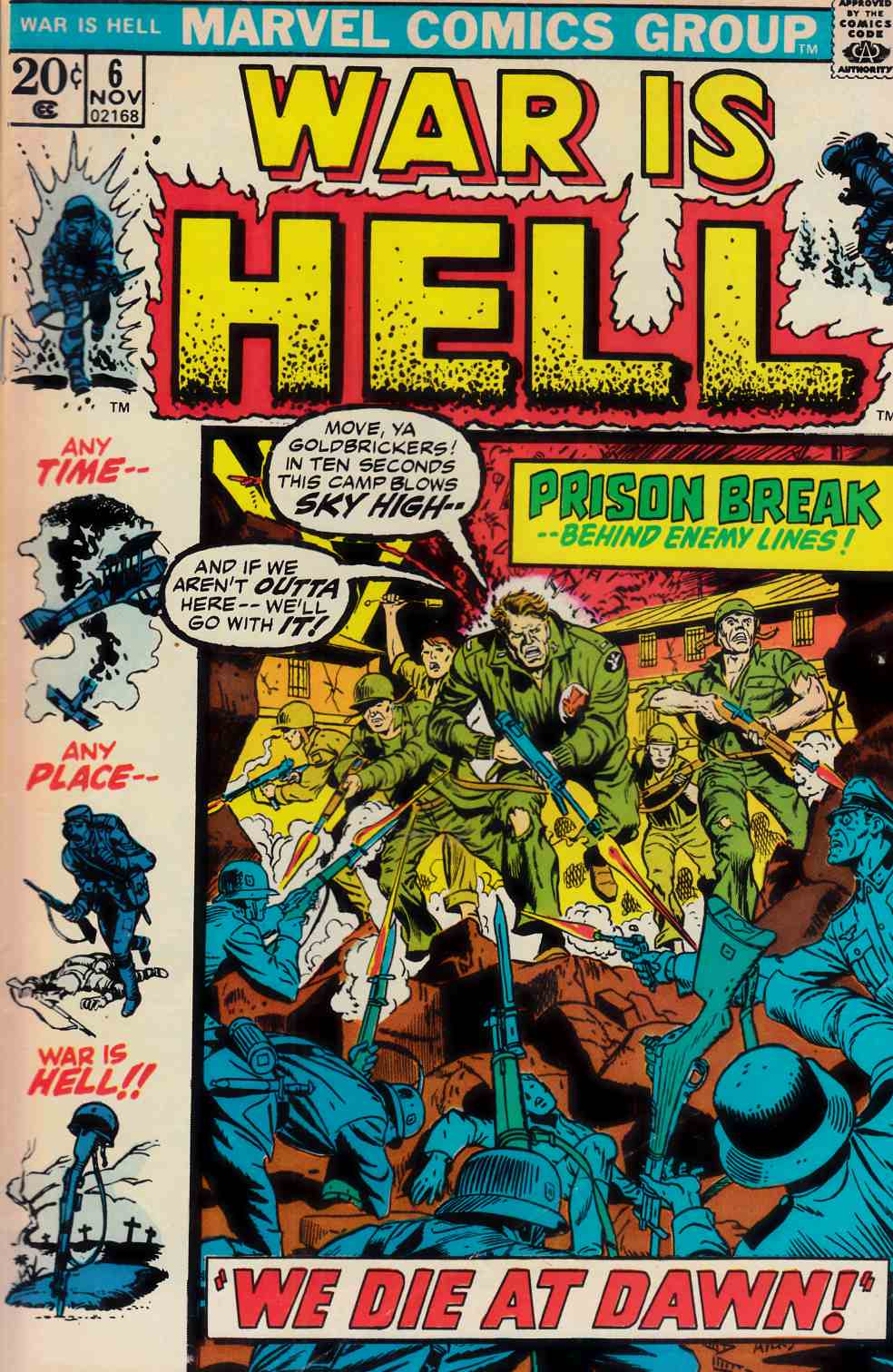 War Is Hell #6 Fine (6.0) [Marvel Comic] LARGE
