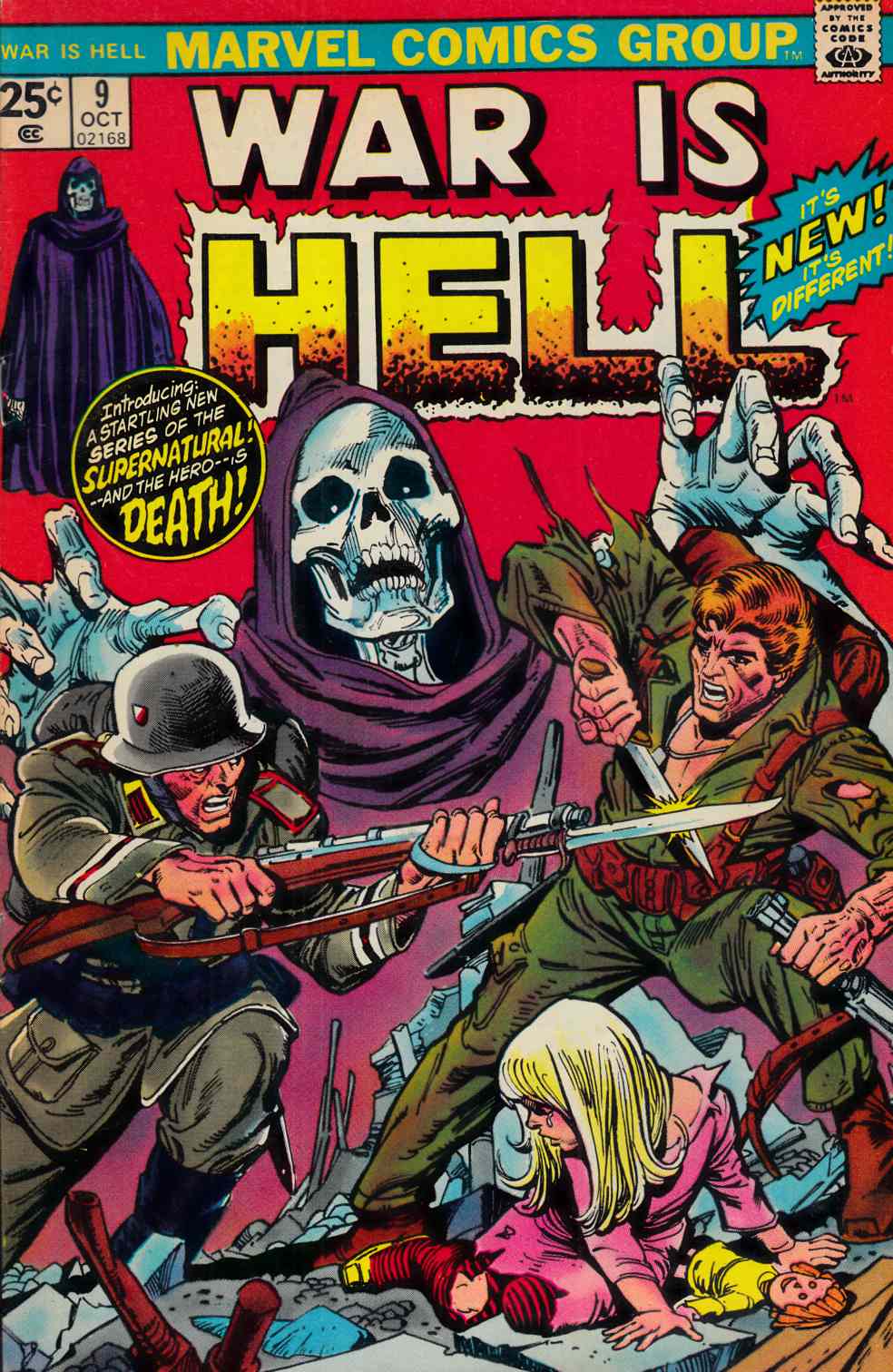 War Is Hell #9 Very Good/Fine (5.0) [Marvel Comic] LARGE