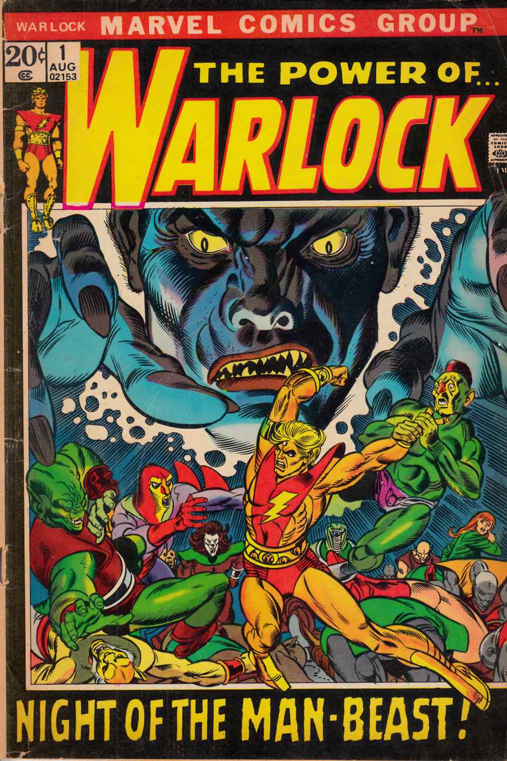 Warlock #1 Good (2.0) [Marvel Comic] THUMBNAIL