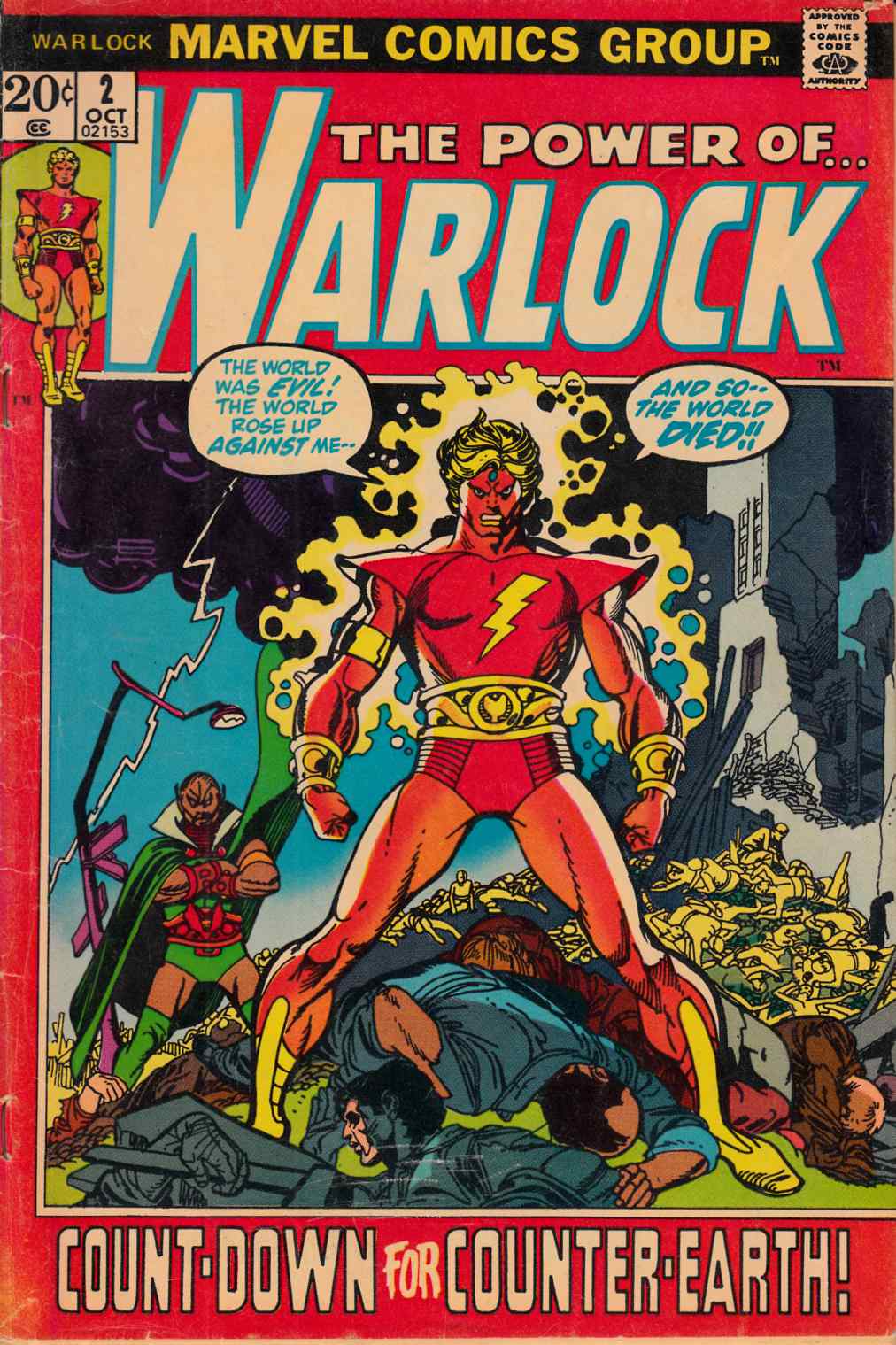 Warlock #2 Very Good (4.0) [Marvel Comic] THUMBNAIL
