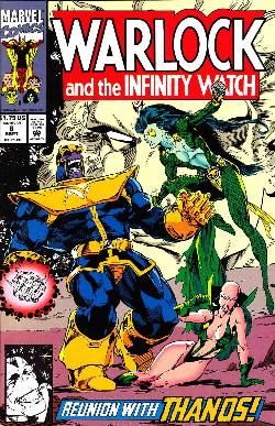 Warlock and the Infinity Watch #8 Near Mint (9.4) [Marvel Comic] LARGE