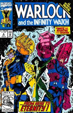 Warlock and the Infinity Watch #9 Near Mint (9.4) [Marvel Comic] LARGE