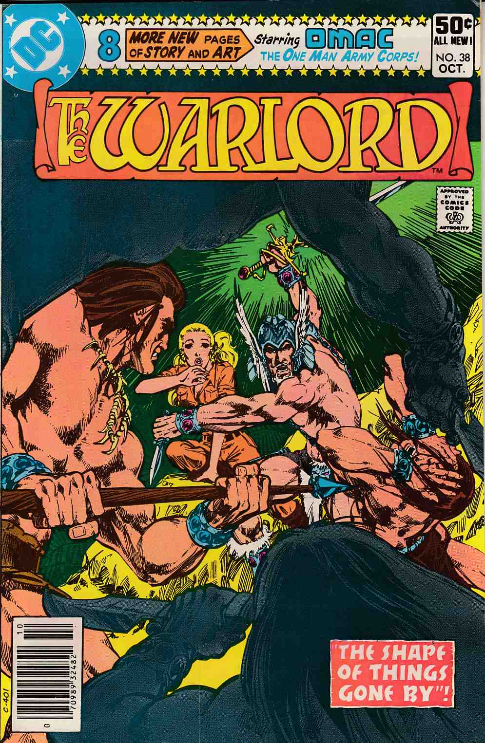 Warlord #38 Newsstand Edition Fine/Very Fine (7.0) [DC Comic] THUMBNAIL