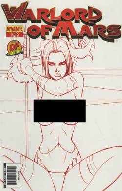 Warlord Of Mars #14 DF Exclusive Risque Red Cover Near Mint (9.4) [Dynamite Comic] LARGE