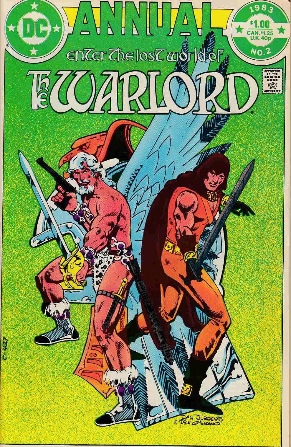 Warlord Annual #2 Very Fine (8.0) [DC Comic] THUMBNAIL