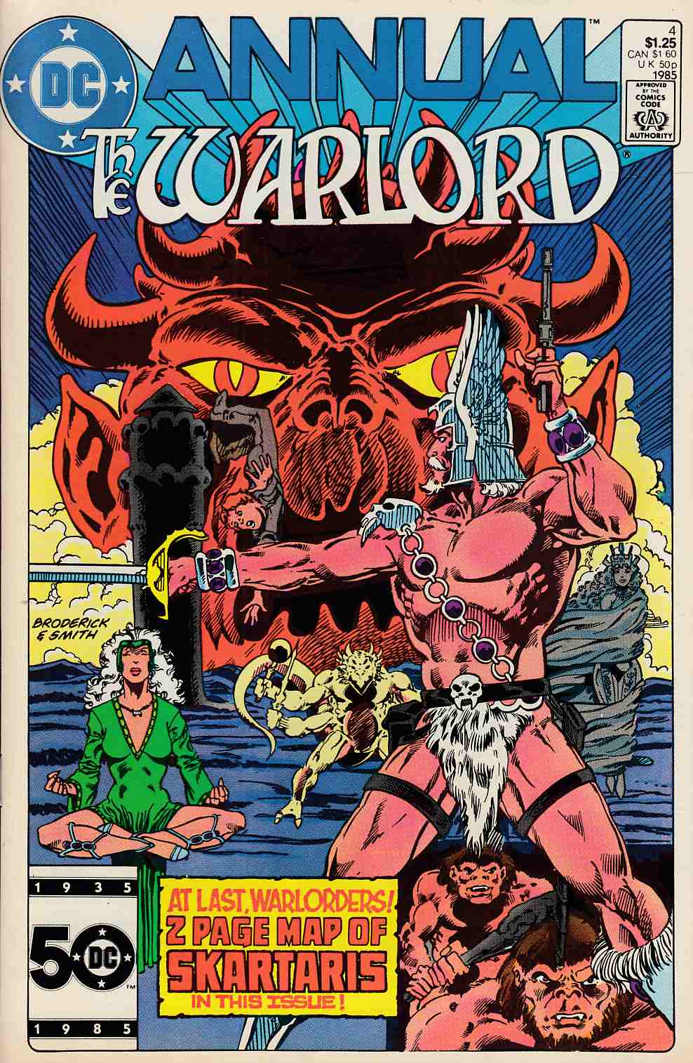 Warlord Annual #4 Near Mint (9.4) [DC Comic] THUMBNAIL