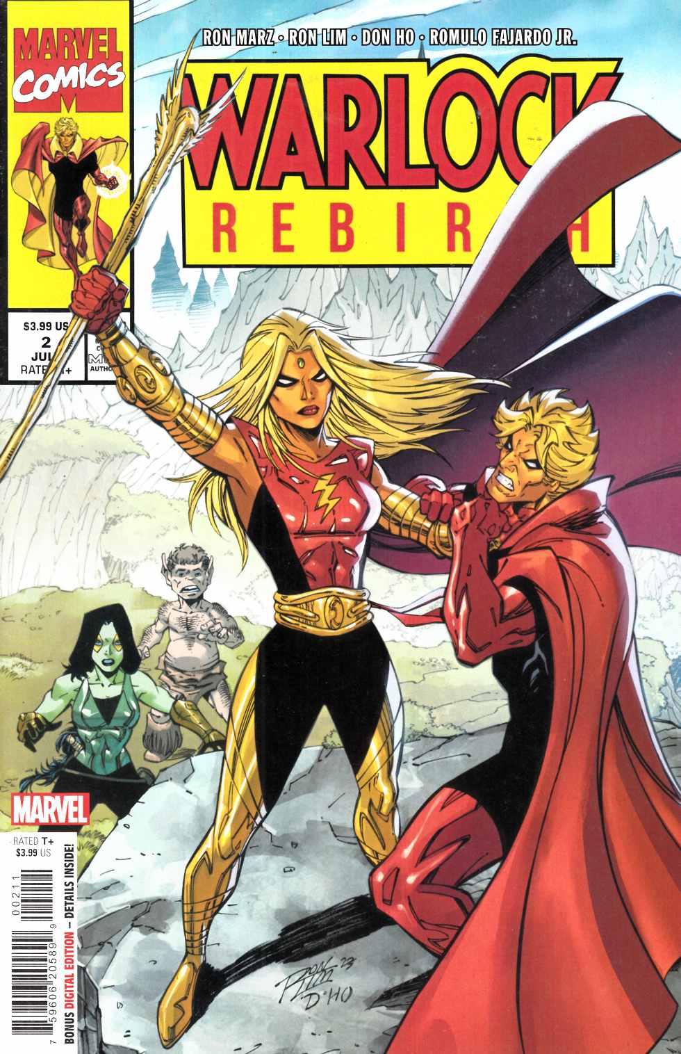 Warlock Rebirth #2 Near Mint (9.4) [Marvel Comic] THUMBNAIL