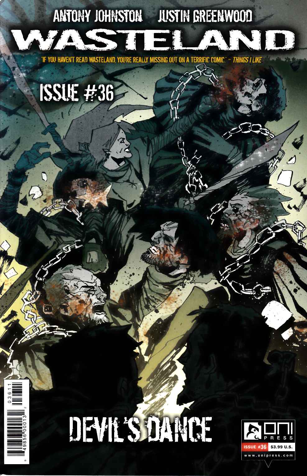 Wasteland #36 Very Fine (8.0) [Oni Press Comic] THUMBNAIL
