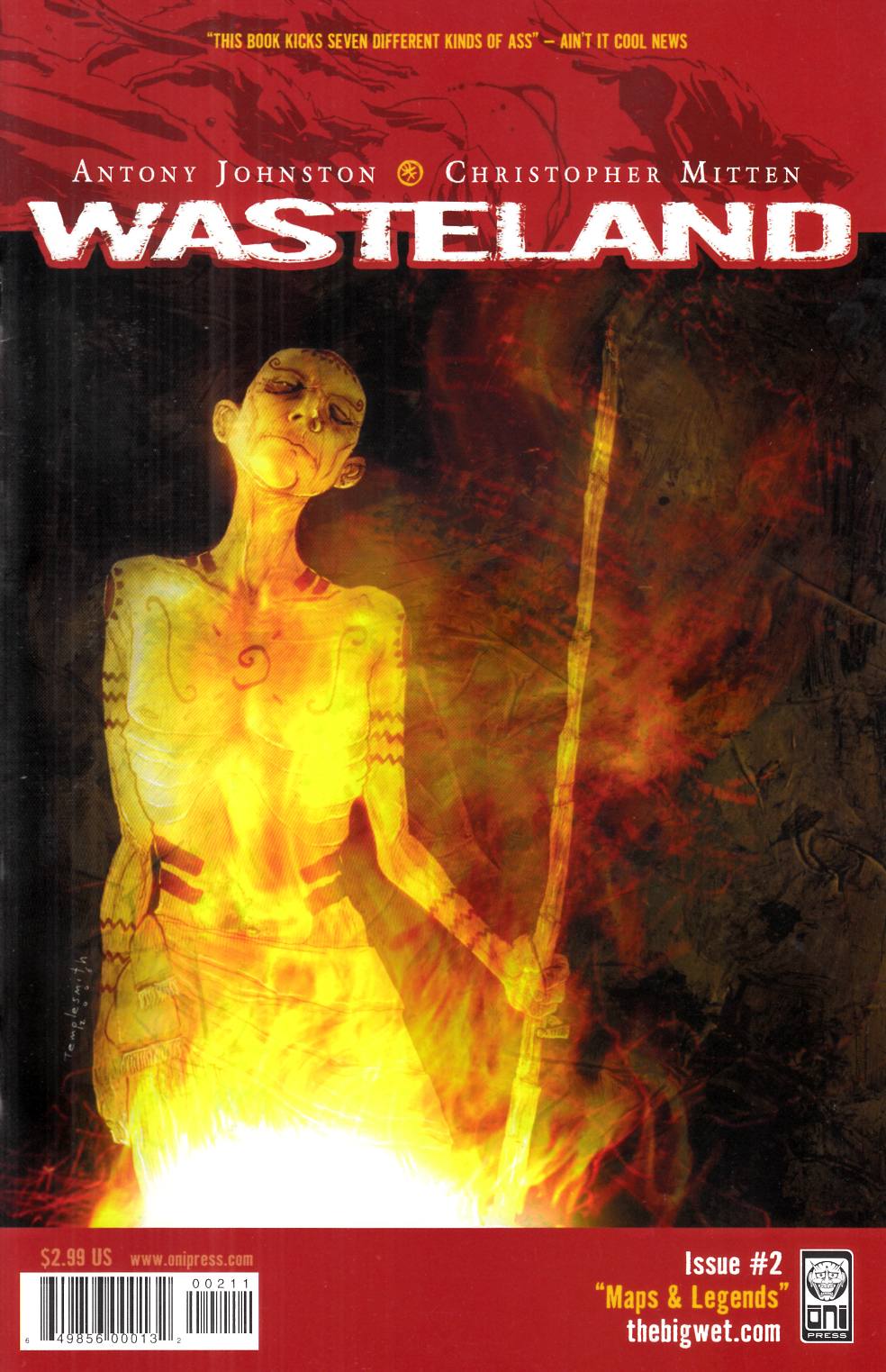 Wasteland #2 Near Mint (9.4) [Oni Press Comic] LARGE