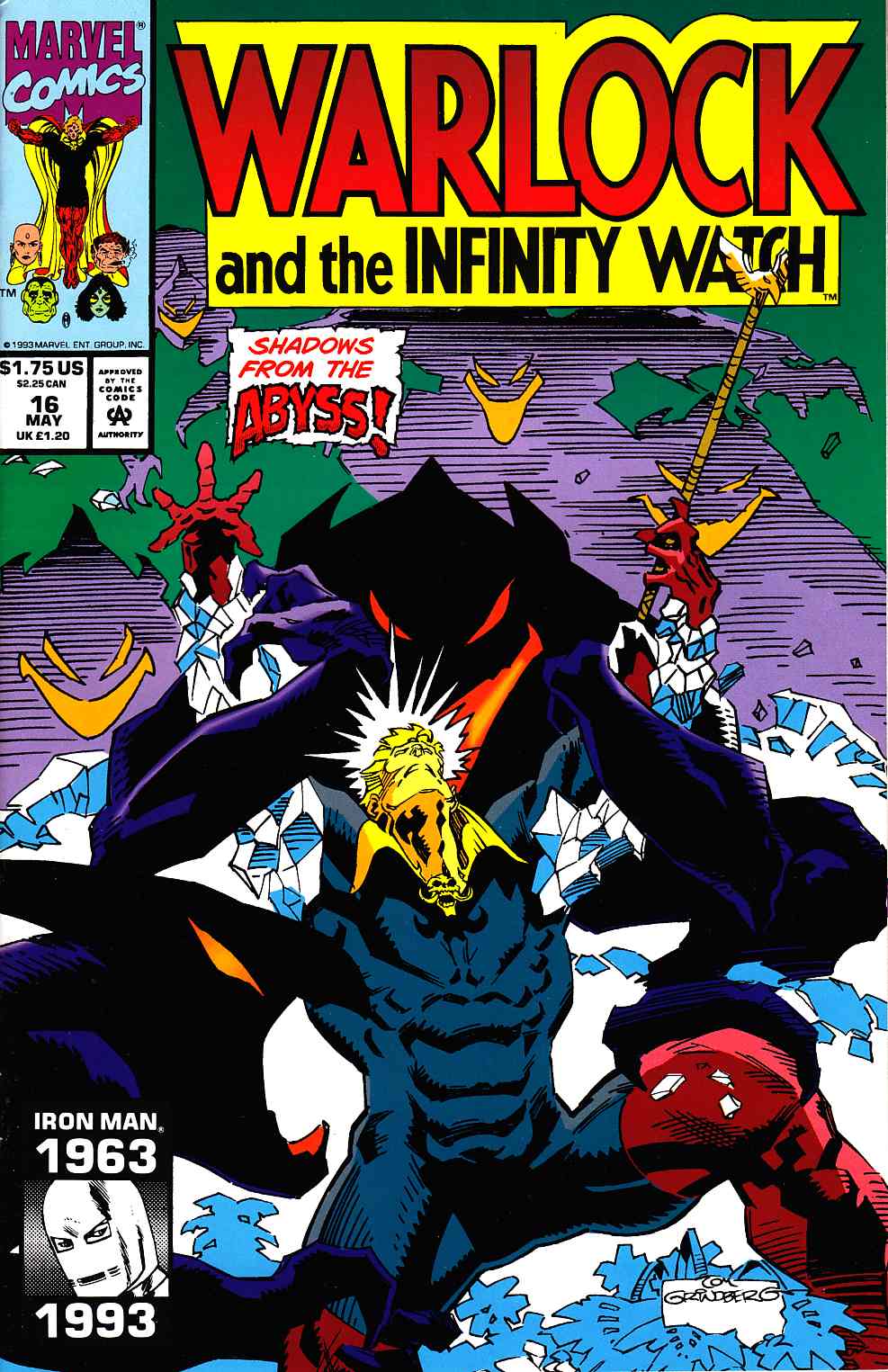 Warlock and the Infinity Watch #16 Near Mint (9.4) [Marvel Comic] LARGE