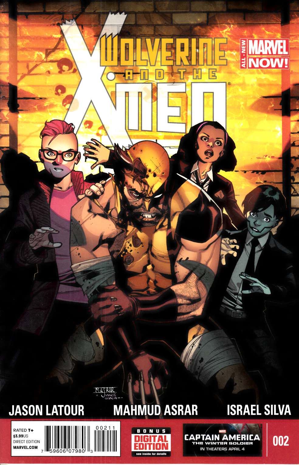 Wolverine and the X-Men #2 Near Mint (9.4) [Marvel Comic] LARGE