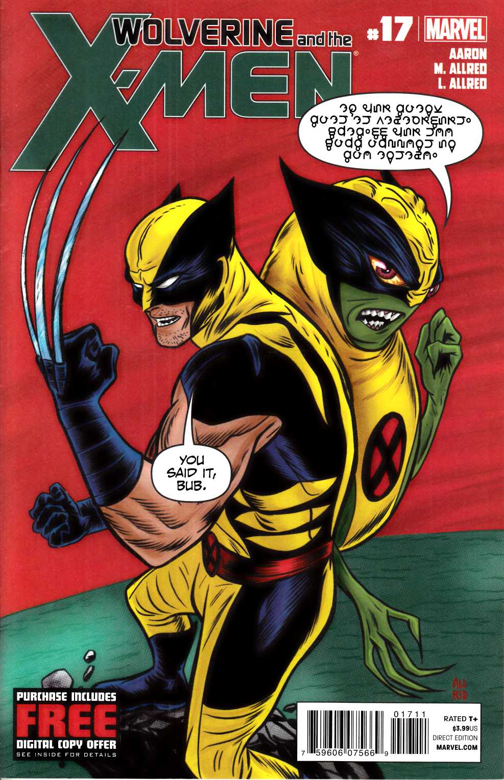 Wolverine and the X-Men #17 Near Mint (9.4) [Marvel Comic] LARGE