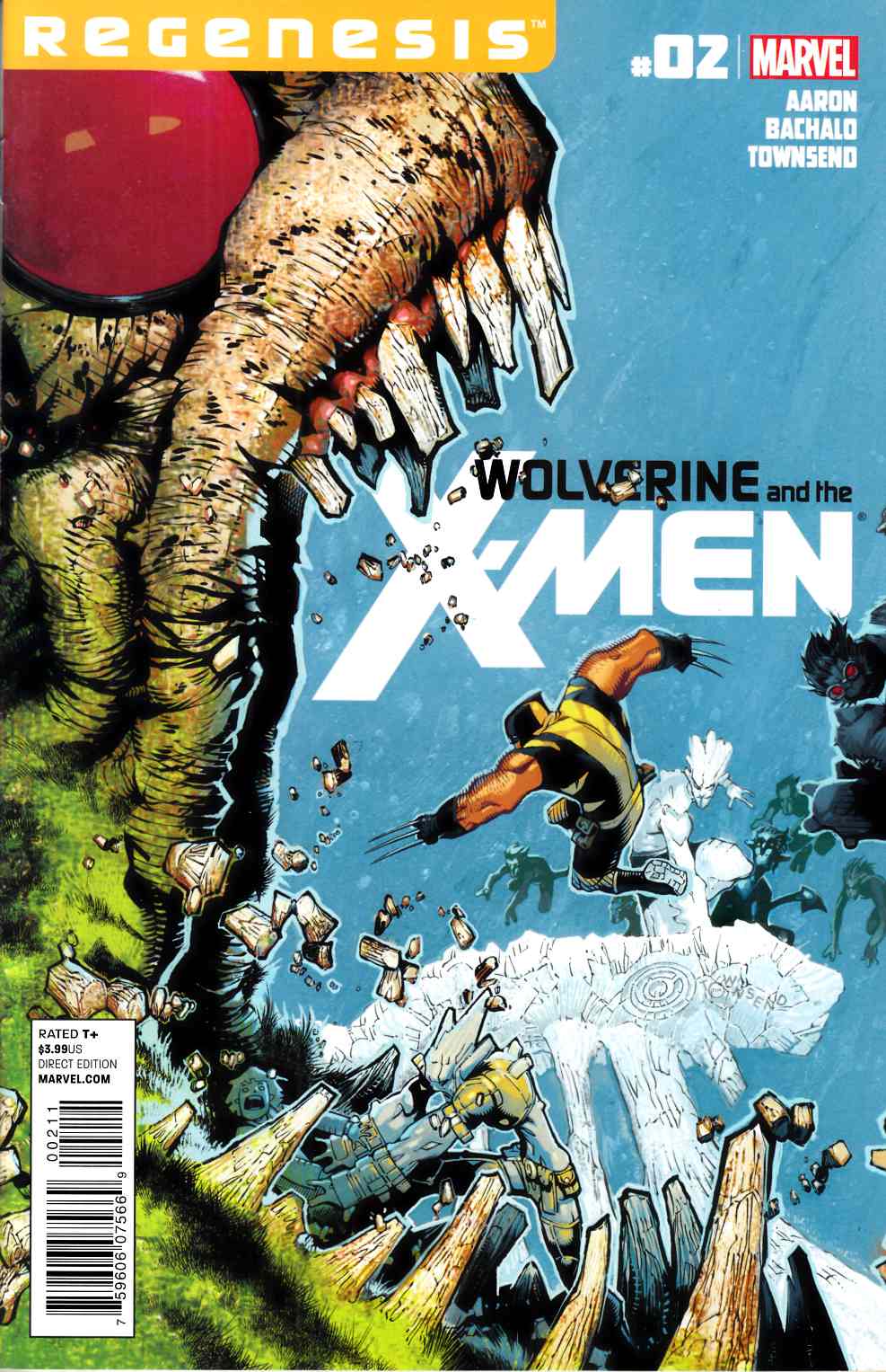 Wolverine and the X-Men #2 Near Mint (9.4) [Marvel Comic] LARGE