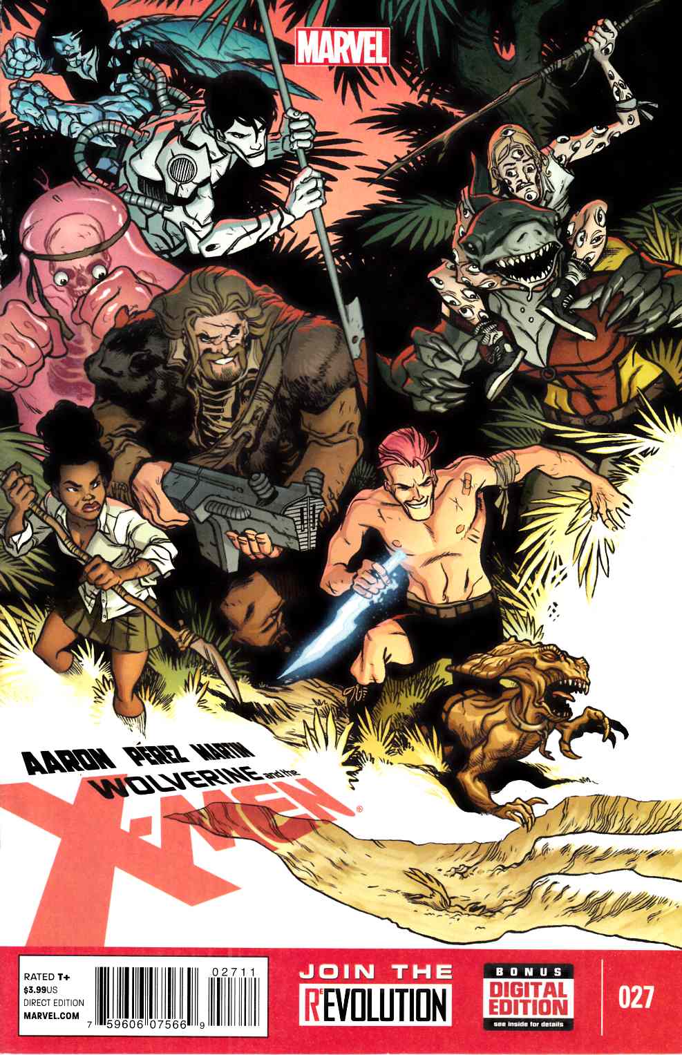 Wolverine and the X-Men #27 Near Mint (9.4) [Marvel Comic] LARGE