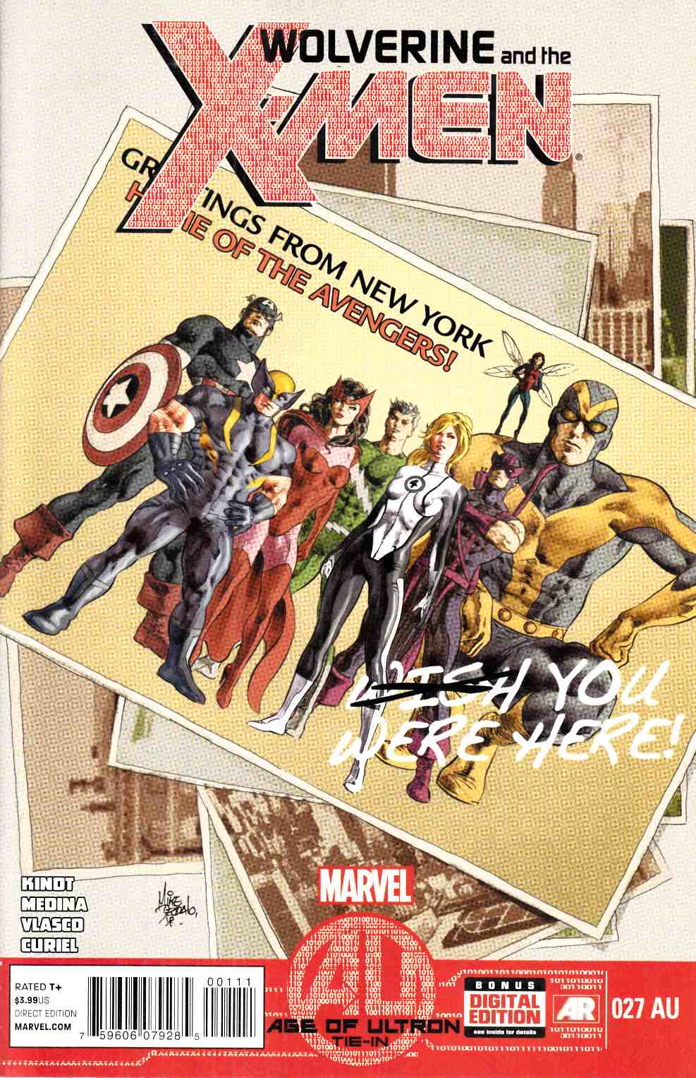 Wolverine and the X-Men #27AU Near Mint (9.4) [Marvel Comic] LARGE