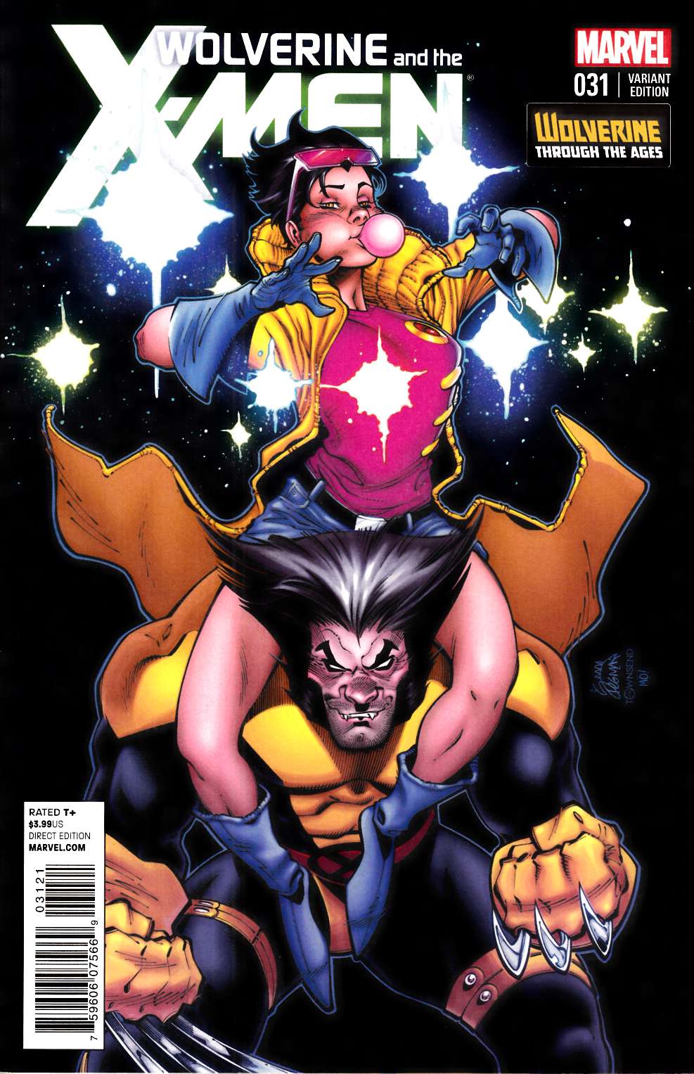 Wolverine and the X-Men #31 Stegman Variant Cover Near Mint Minus (9.2) [Marvel Comic] LARGE
