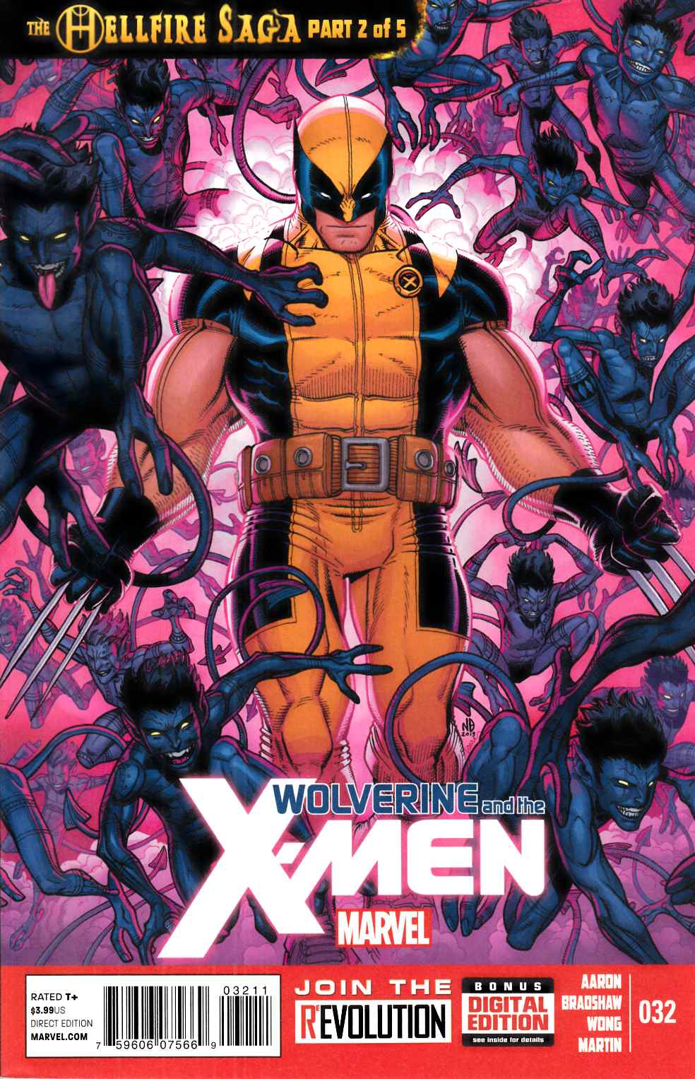Wolverine and the X-Men #32 Near Mint (9.4) [Marvel Comic] THUMBNAIL
