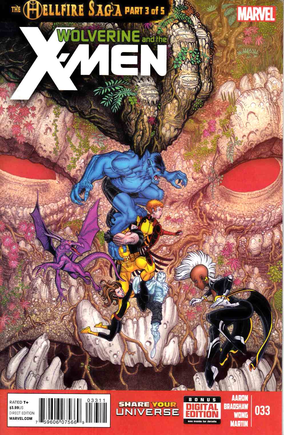 Wolverine and the X-Men #33 Near Mint (9.4) [Marvel Comic] THUMBNAIL