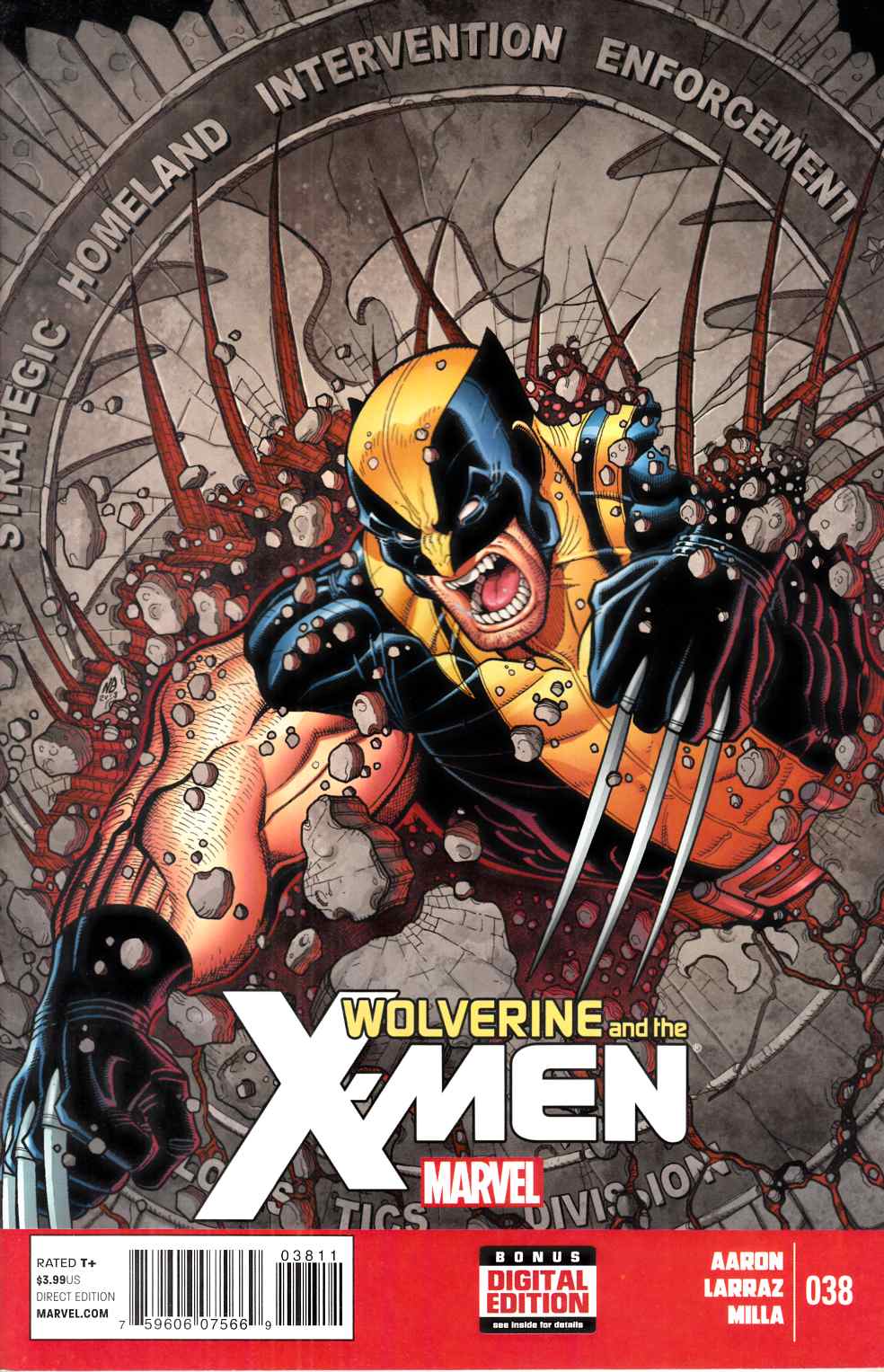 Wolverine and the X-Men #38 Near Mint (9.4) [Marvel Comic] LARGE