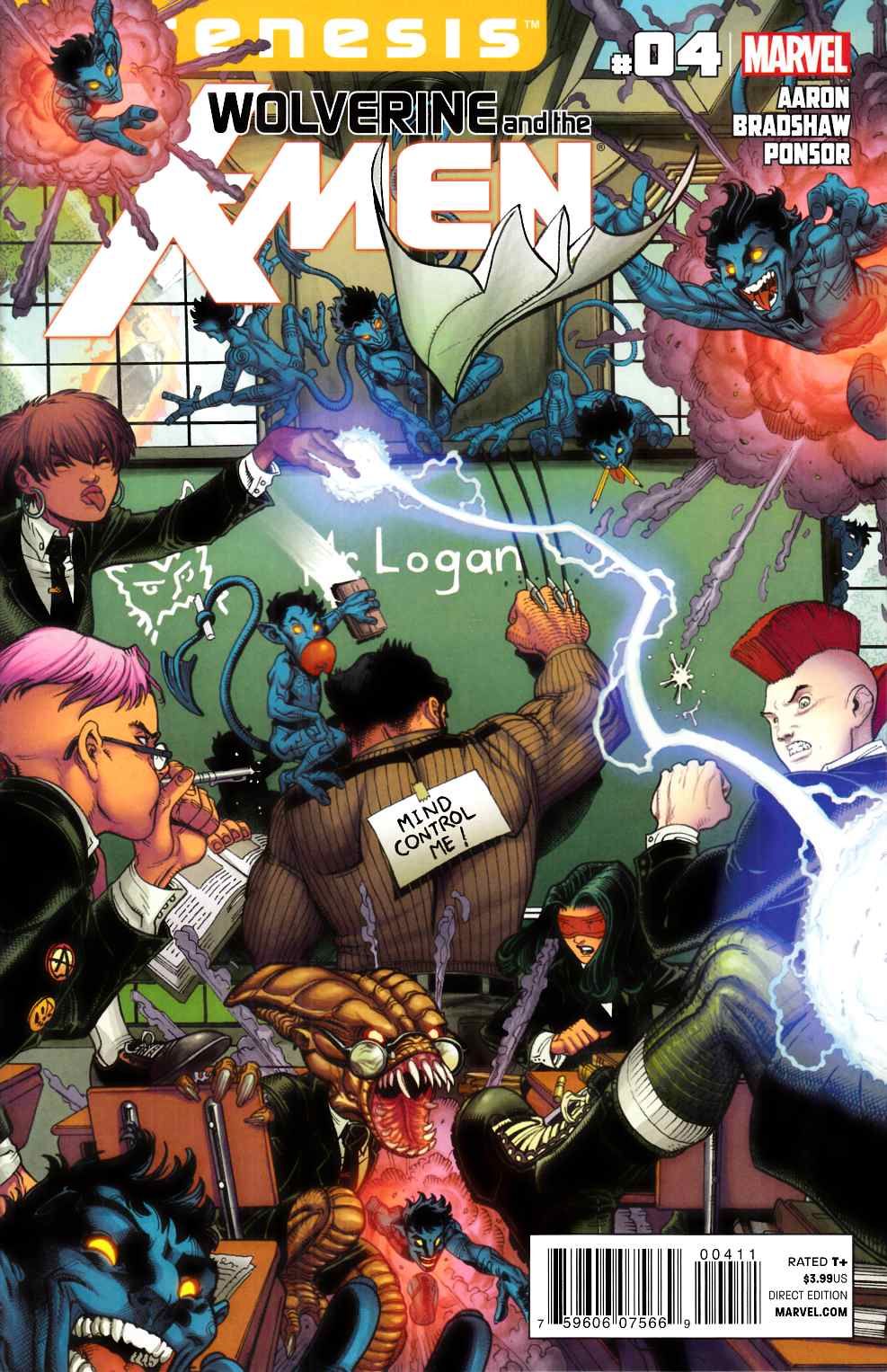 Wolverine and the X-Men #4 Very Fine (8.0) [Marvel Comic] LARGE