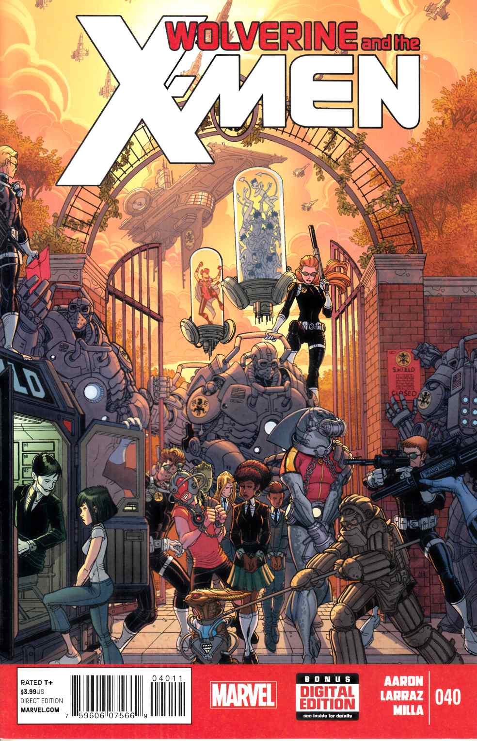 Wolverine and the X-Men #40 Near Mint (9.4) [Marvel Comic] LARGE