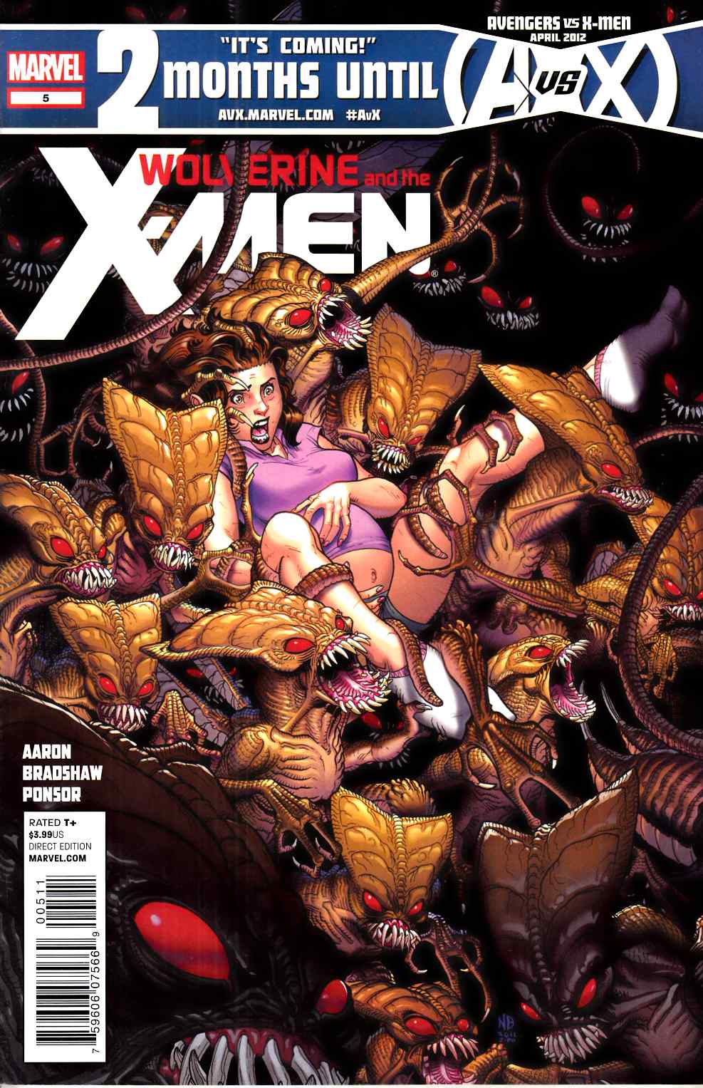 Wolverine and the X-Men #5 Near Mint (9.4) [Marvel Comic] LARGE