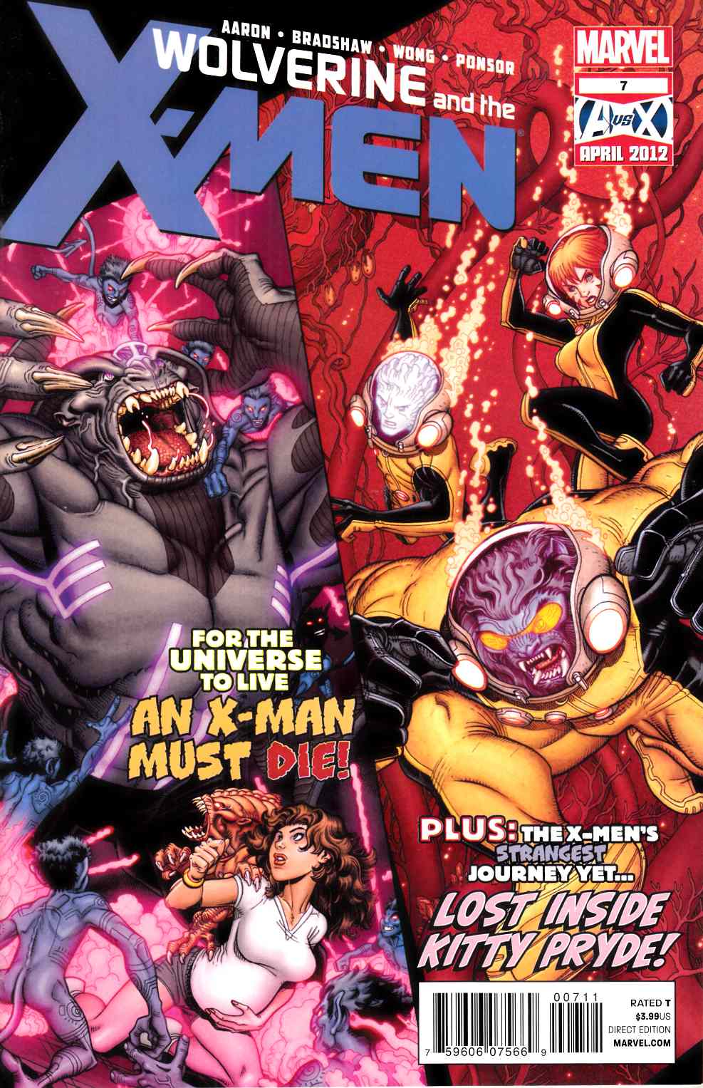 Wolverine and the X-Men #7 Fine (6.0) [Marvel Comic] LARGE