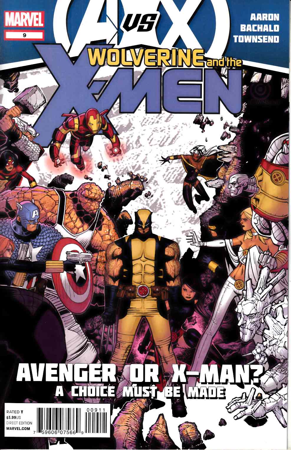 Wolverine and the X-Men #9 Near Mint (9.4) [Marvel Comic] LARGE