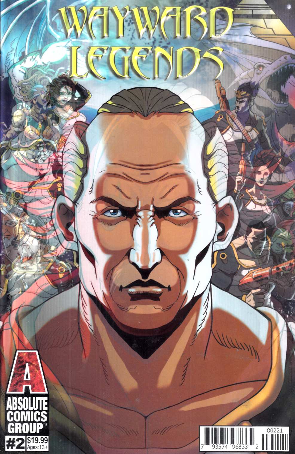 Wayward Legends #2 Cover B Lenticular Near Mint (9.4) [Absolute  Comic] LARGE