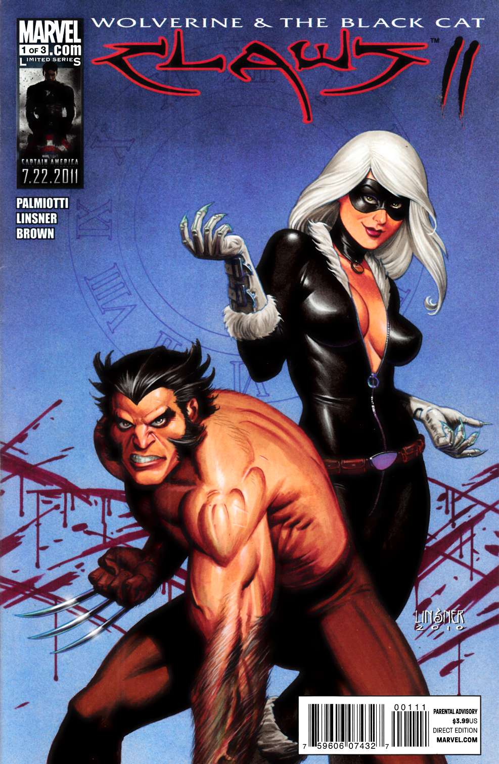 Wolverine and Black Cat Claws 2 #1 Very Fine (8.0) [Marvel Comic] LARGE
