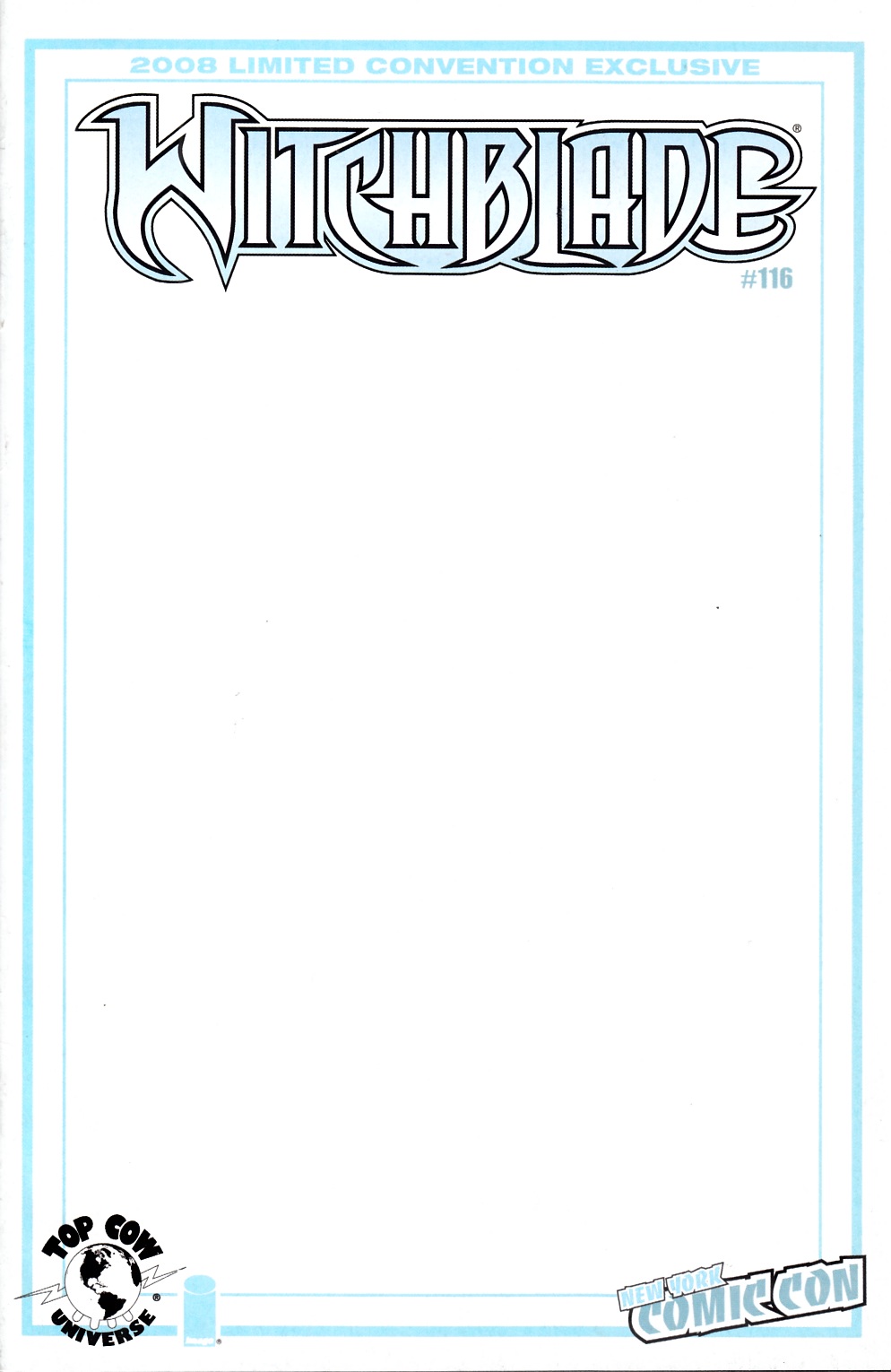 Witchblade #116 NYCC Variant Cover Very Fine (8.0) [Image Comic] LARGE