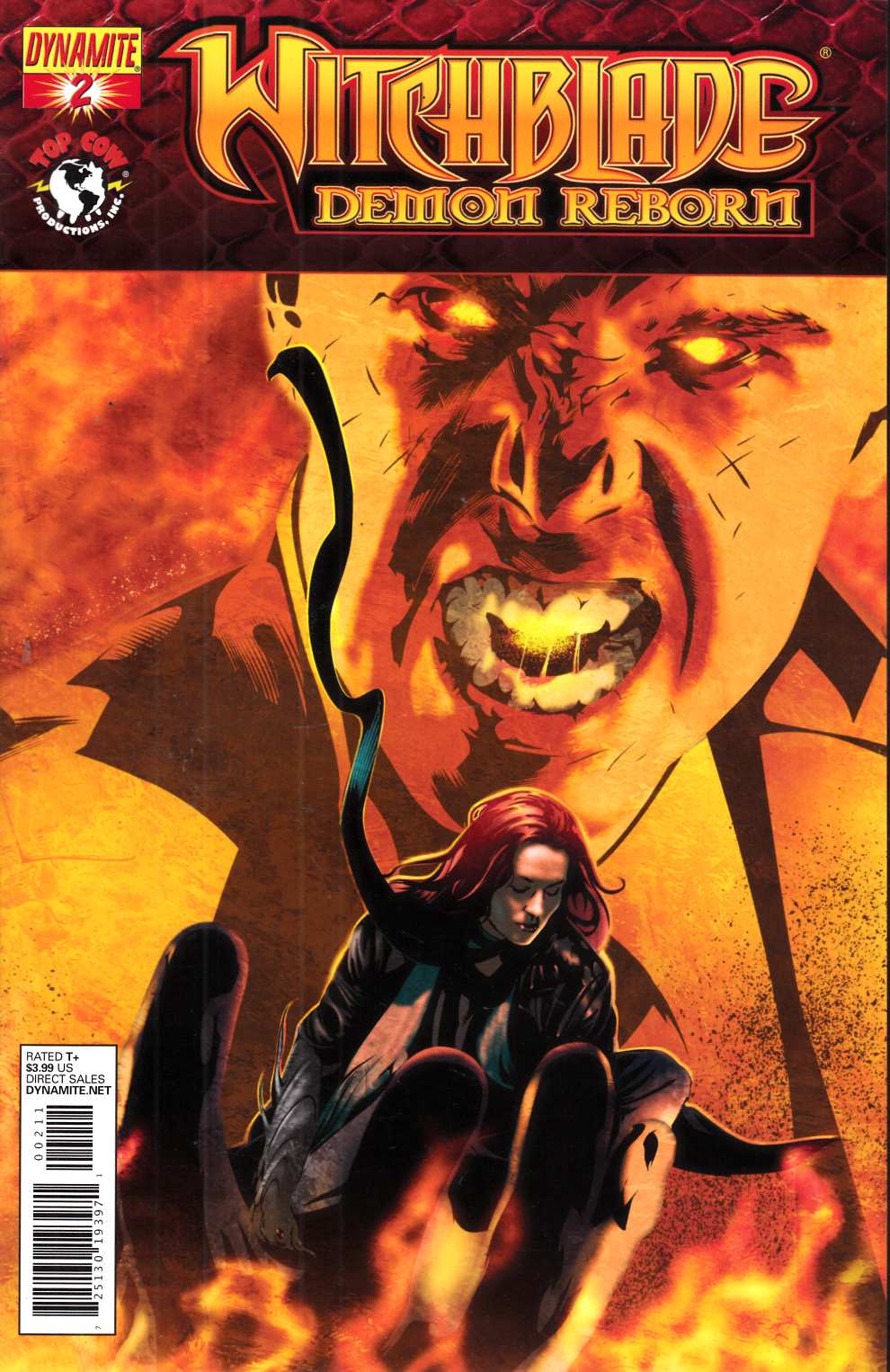 Witchblade Demon Reborn #2 Very Fine (8.0) [Dynamite Comic] THUMBNAIL