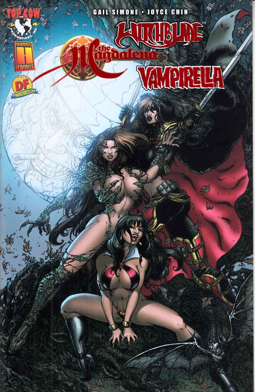 Witchblade Magdalena Vampirella Convergeance #1 DF Red Foil Near Mint (9.4) [Image Comic] LARGE