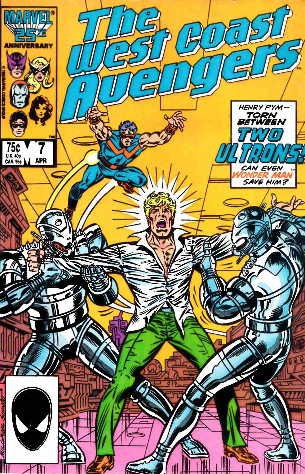 West Coast Avengers #7 Very Fine (8.0) [Marvel Comic] LARGE
