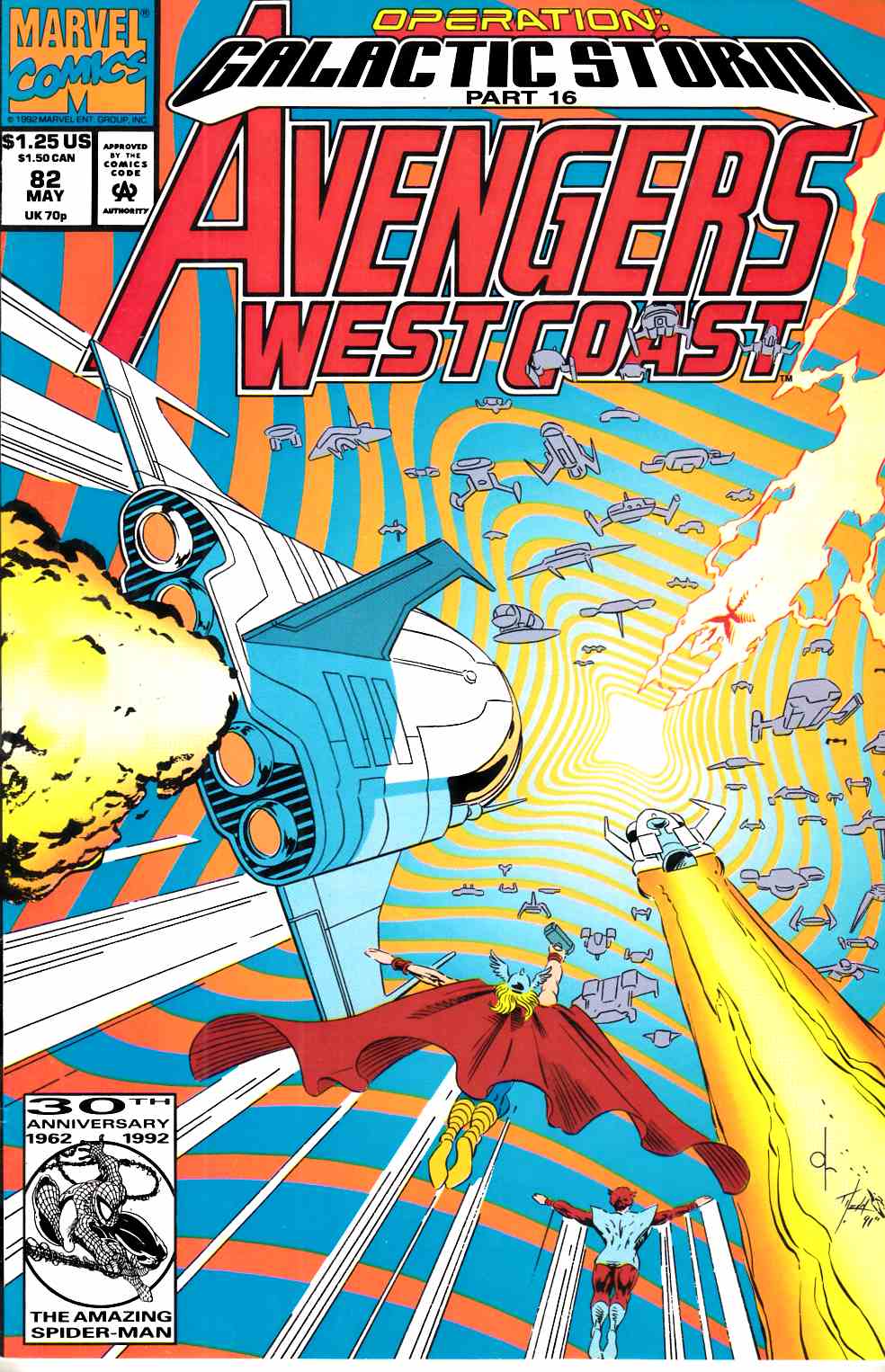 Avengers West Coast #82 Very Fine (8.0) [Marvel Comic] THUMBNAIL