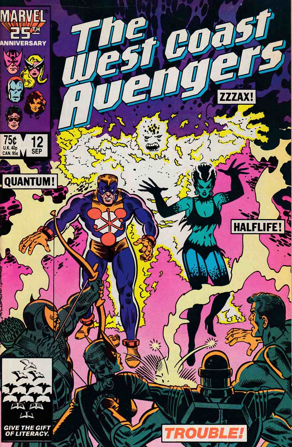West Coast Avengers #12 Fine (6.0) [Marvel Comic] LARGE
