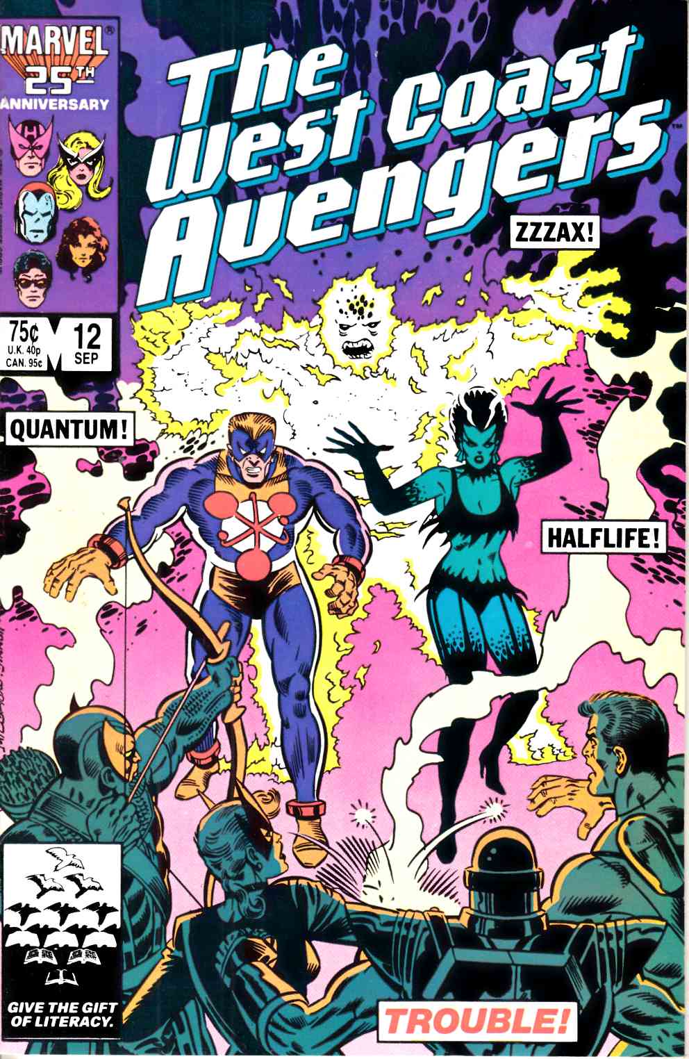 West Coast Avengers #12 Very Fine (8.0) [Marvel Comic] LARGE