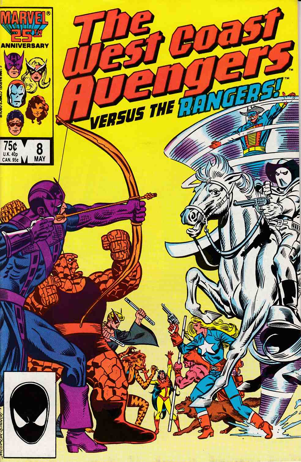 West Coast Avengers #8 Fine (6.0) [Marvel Comic] LARGE