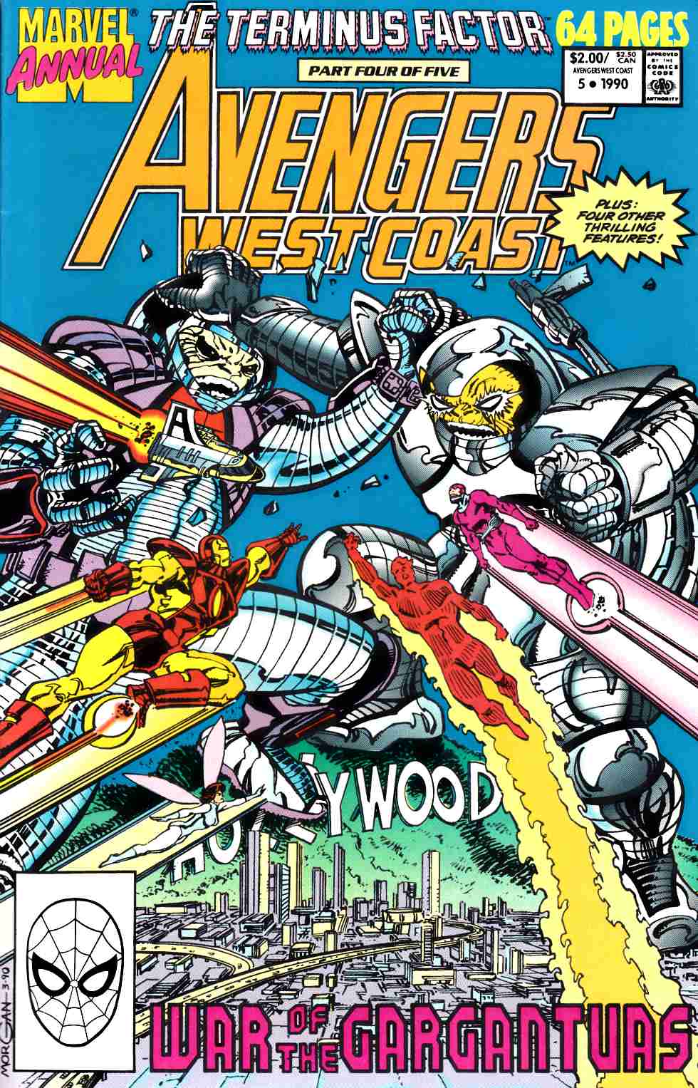 Avengers West Coast Annual #5 Very Fine (8.0) [Marvel Comic] THUMBNAIL
