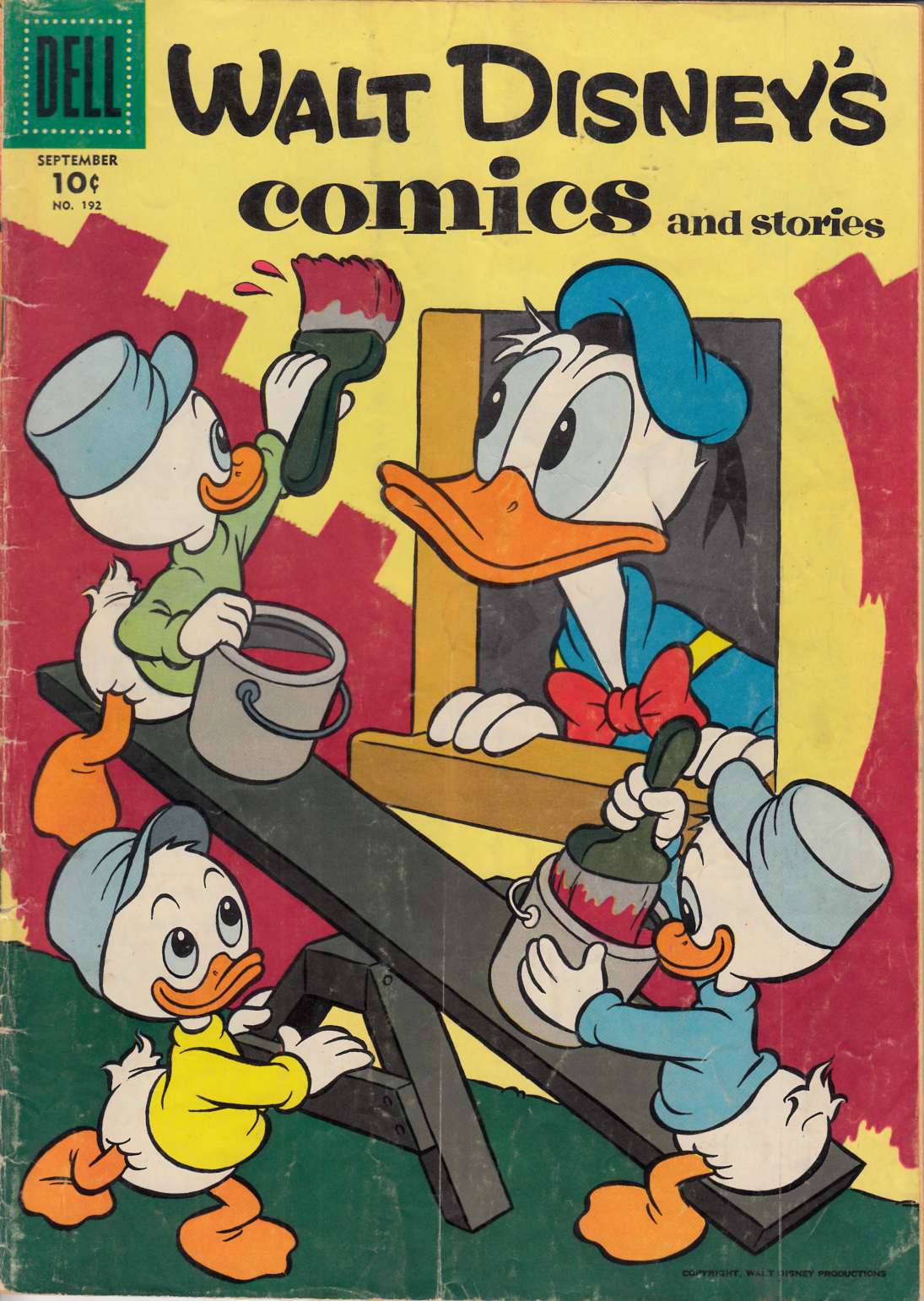 Walt Disney's Comics & Stories #192 Very Good (4.0) [Dell Comic] THUMBNAIL