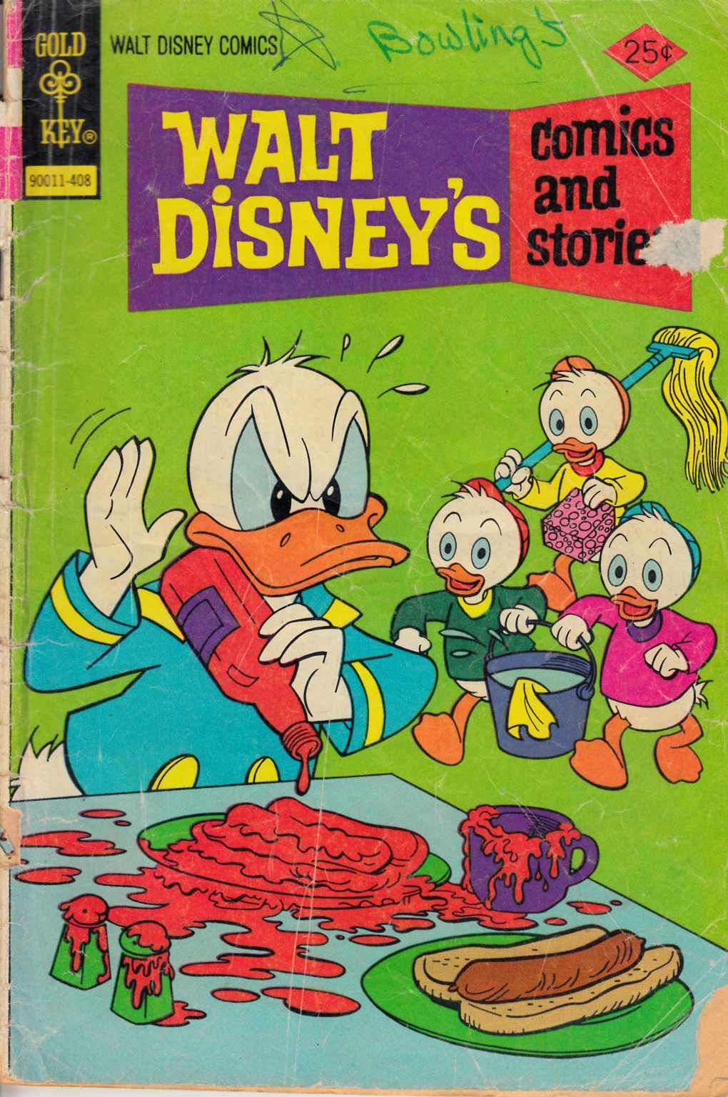 Walt Disney's Comics & Stories #407 Good (2.0) [Gold Key Comic] THUMBNAIL