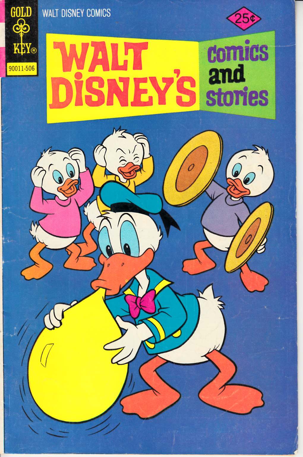 Walt Disney's Comics & Stories #417 Fine (6.0) [Gold Key Comic] LARGE