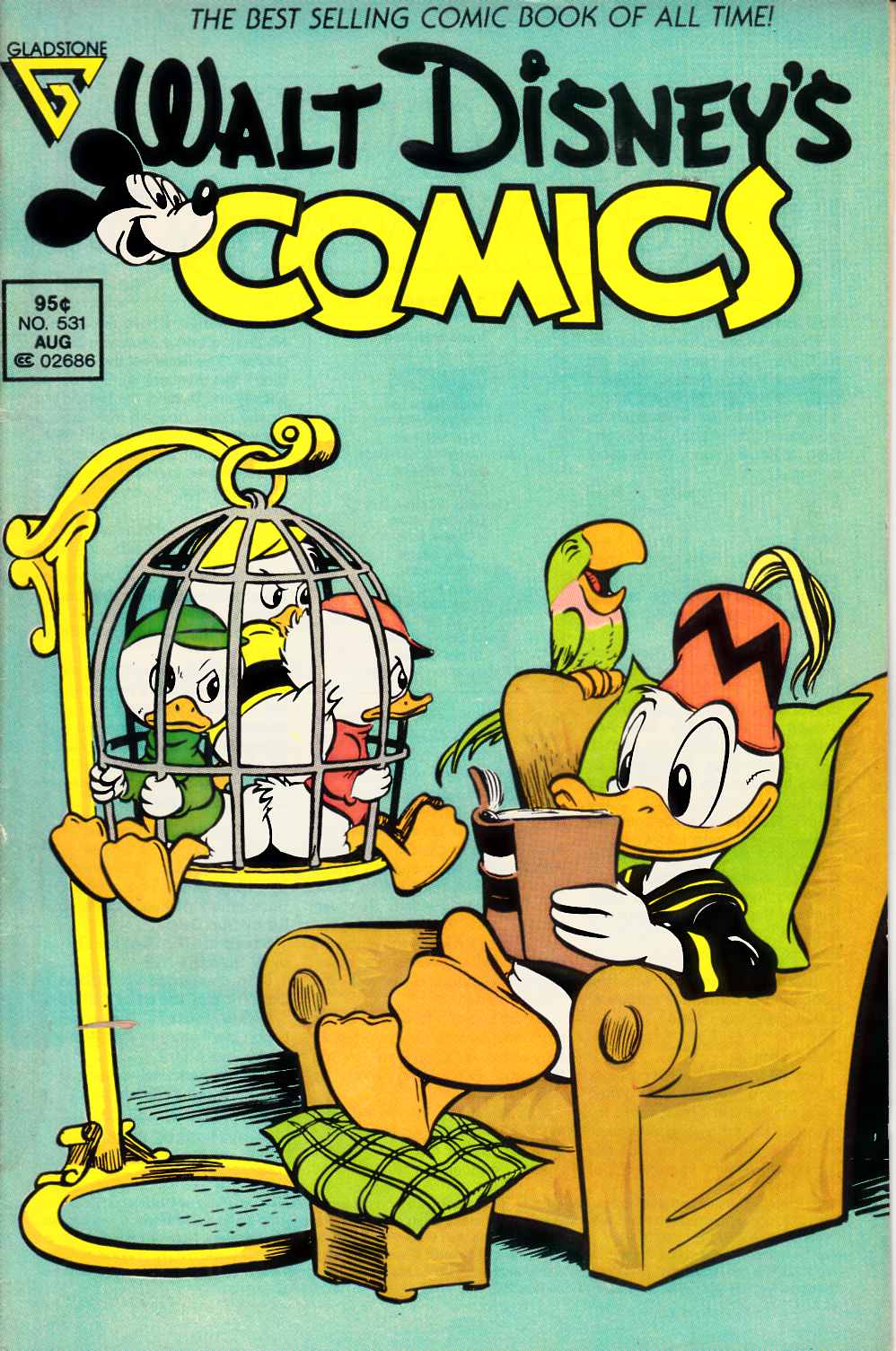Walt Disney's Comics & Stories #531 Fine Plus (6.5) [Gladstone Comic] LARGE