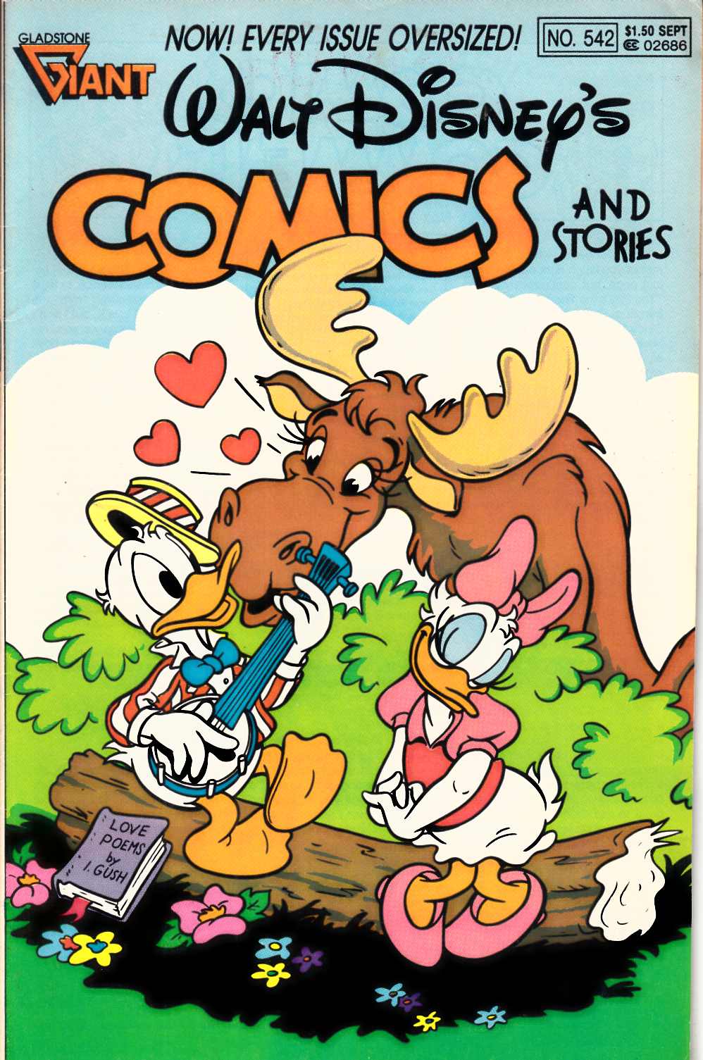 Walt Disney's Comics & Stories #542 Fine Plus (6.5) [Gladstone Comic] LARGE